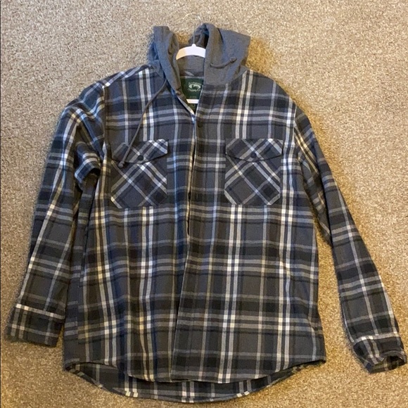 Stillwater Supply Co Flannel Hoodie 